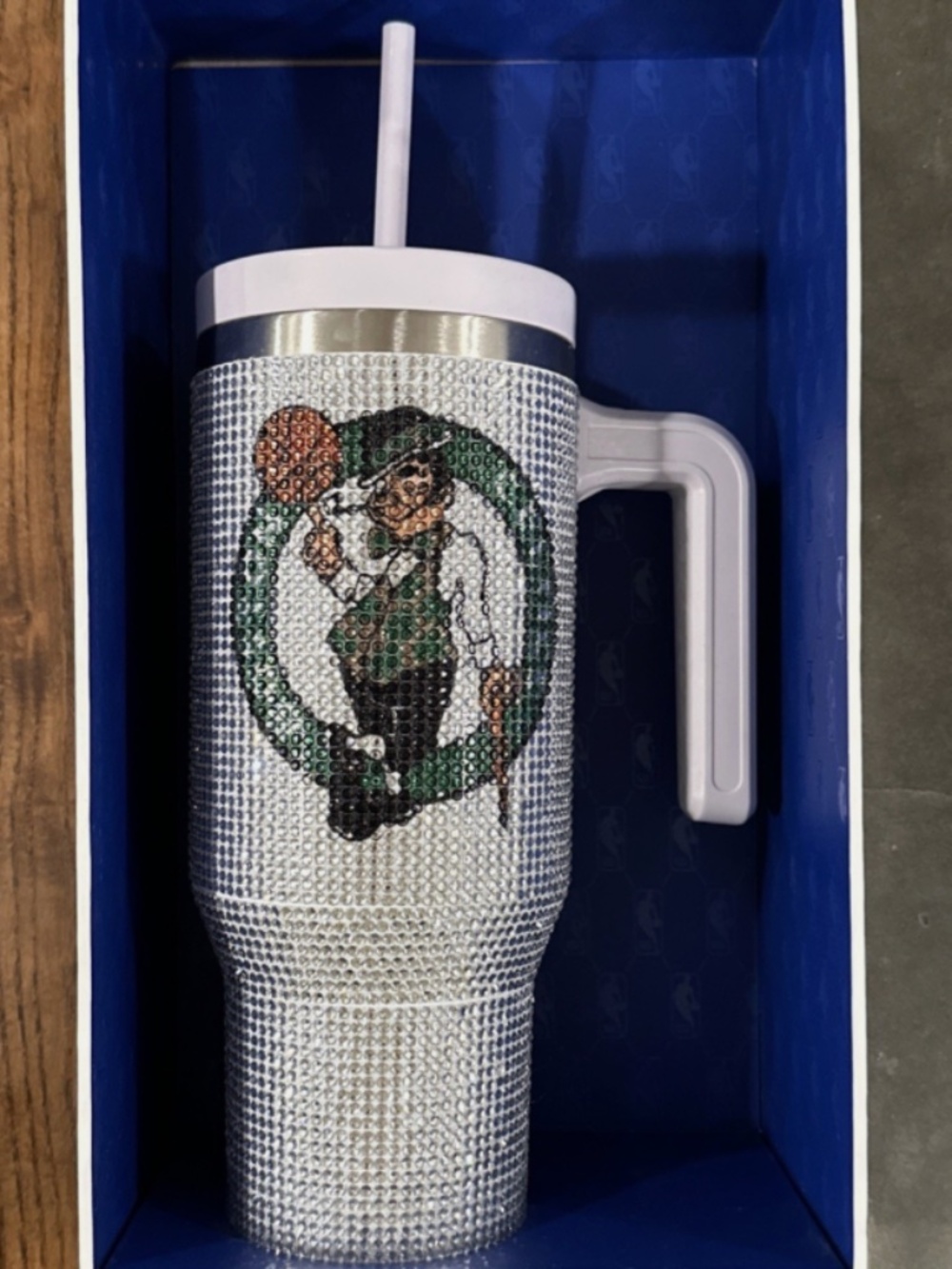 BOSTON CELTICS NBA Hydrapeak Bling Tumbler Limited Edition Stainless Steel NEW!